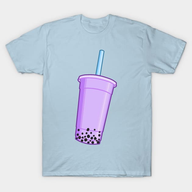 Taro Bubble Tea T-Shirt by RedCoco-Studios